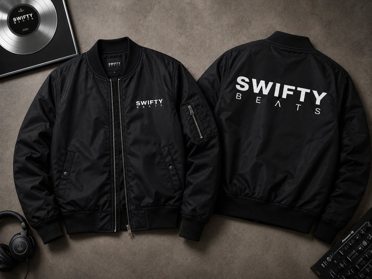 Bomber jacket, black